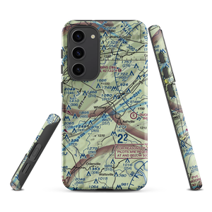 Peterson Field (7AL2) VFR Sectional Samsung Phone Case