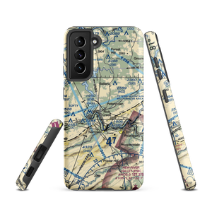 Peterstown Airport (WV10) VFR Sectional Samsung Phone Case