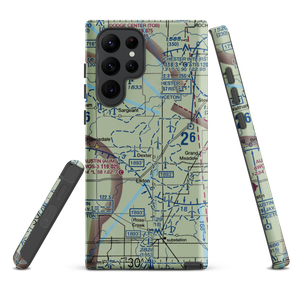 Petes Airport (7MY9) VFR Sectional Samsung Phone Case