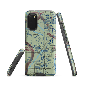 Petes Airport (7MY9) VFR Sectional Samsung Phone Case