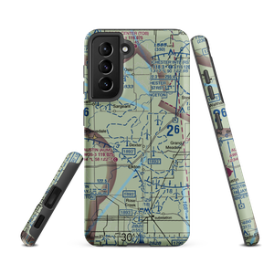 Petes Airport (7MY9) VFR Sectional Samsung Phone Case
