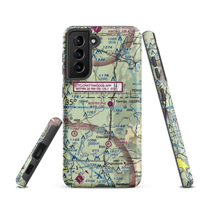 Petty Farms Airport (2GE7) VFR Sectional Samsung Phone Case