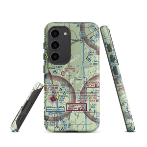 Pfau Airstrip (MN68) VFR Sectional Samsung Phone Case