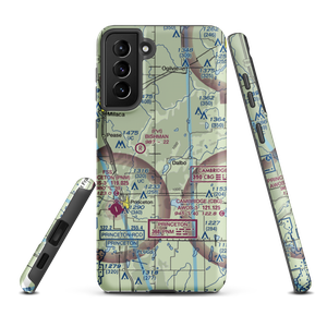 Pfau Airstrip (MN68) VFR Sectional Samsung Phone Case