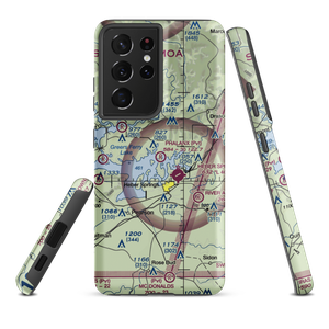 Phalanx Airport (30AR) VFR Sectional Samsung Phone Case