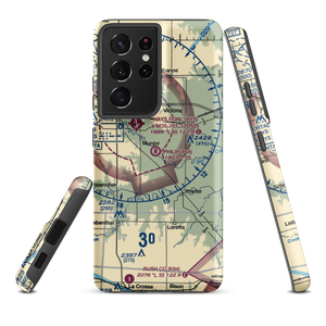 Philip Ranch Airport (73KS) VFR Sectional Samsung Phone Case