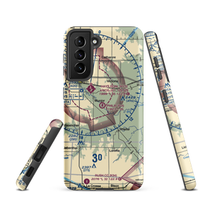 Philip Ranch Airport (73KS) VFR Sectional Samsung Phone Case