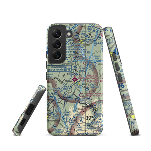 Philippi Barbour County Regional Airport (79D) VFR Sectional Samsung Phone Case