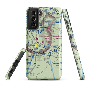 Phillips Airport (32MO) VFR Sectional Samsung Phone Case