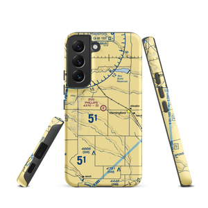 Phillips Private Airport (3NE2) VFR Sectional Samsung Phone Case