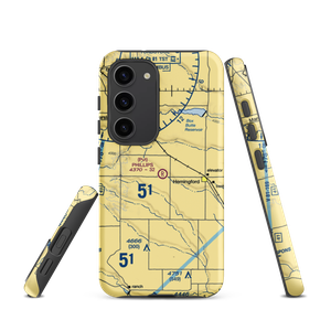 Phillips Private Airport (3NE2) VFR Sectional Samsung Phone Case