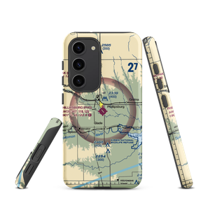 Phillipsburg Municipal Airport (PHG) VFR Sectional Samsung Phone Case