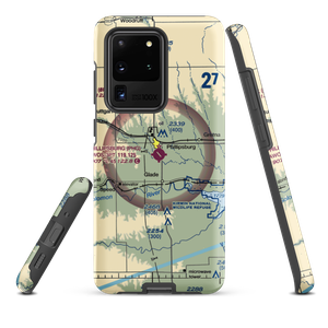 Phillipsburg Municipal Airport (PHG) VFR Sectional Samsung Phone Case