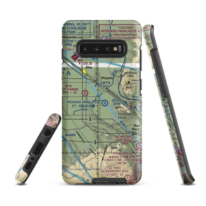 Picacho Stagefield Heliport (PCA) VFR Sectional Samsung Phone Case