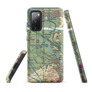 Picacho Stagefield Heliport (PCA) VFR Sectional Samsung Phone Case