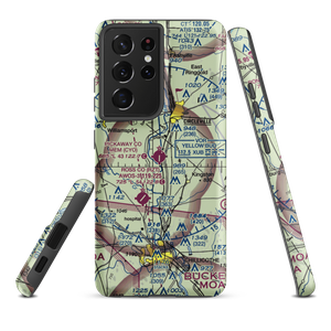 Pickaway County Memorial Airport (CYO) VFR Sectional Samsung Phone Case