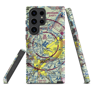 Piedmont Triad International Airport (GSO) VFR Sectional Samsung Phone Case