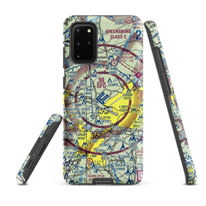 Piedmont Triad International Airport (GSO) VFR Sectional Samsung Phone Case