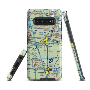 Pike's Airport (22LL) VFR Sectional Samsung Phone Case