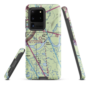 Pilot Station Airport (0AK) VFR Sectional Samsung Phone Case