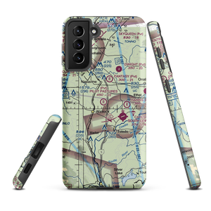 Pilot's Pastures Airport (1WA2) VFR Sectional Samsung Phone Case