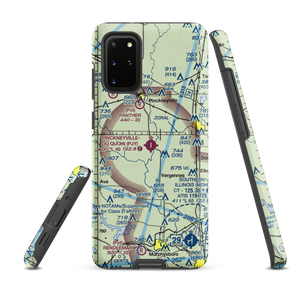 Pinckneyville Du Quoin Airport (PJY) VFR Sectional Samsung Phone Case