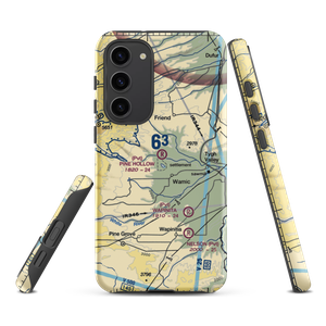 Pine Hollow Airport (32OR) VFR Sectional Samsung Phone Case