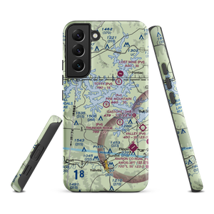 Pine Mountain Airpark (6AR9) VFR Sectional Samsung Phone Case