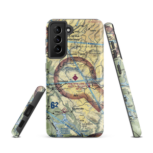 Pine Mountain Lake Airport (E45) VFR Sectional Samsung Phone Case