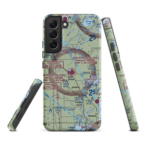Pine River Regional Airport (PWC) VFR Sectional Samsung Phone Case
