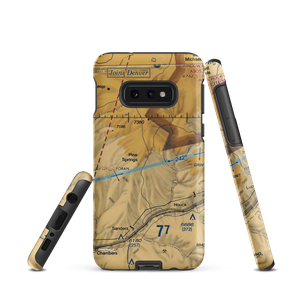 Pine Springs Airport (45AZ) VFR Sectional Samsung Phone Case