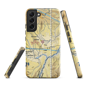 Pine Valley Airport (OR70) VFR Sectional Samsung Phone Case