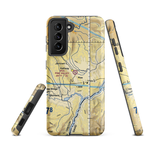 Pine Valley Airport (OR70) VFR Sectional Samsung Phone Case