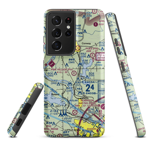 Pine Village Airport (AR34) VFR Sectional Samsung Phone Case