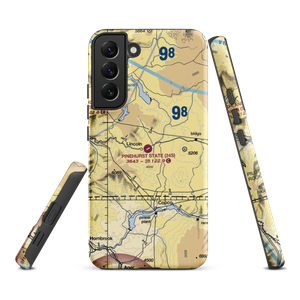 Pinehurst State Airport (24S) VFR Sectional Samsung Phone Case