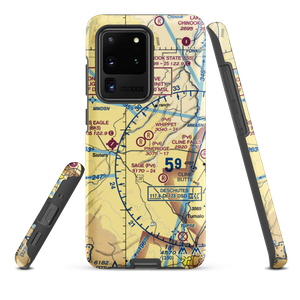 Pineridge Ranch Airport (7OR4) VFR Sectional Samsung Phone Case