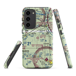 Pingston Aeroworks Airport (54MI) VFR Sectional Samsung Phone Case