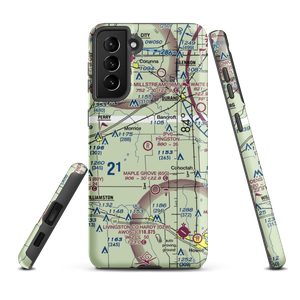 Pingston Aeroworks Airport (54MI) VFR Sectional Samsung Phone Case