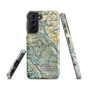 Pinnacles Ranch Airport (O23) VFR Sectional Samsung Phone Case