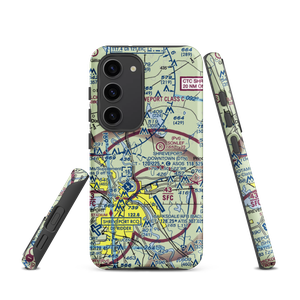 Pioneer Field Flight Park Ultralightport (LA17) VFR Sectional Samsung Phone Case