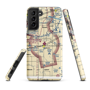 Pioneer Village Field (0V3) VFR Sectional Samsung Phone Case