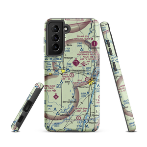 Piper's Landing Airport (IS34) VFR Sectional Samsung Phone Case