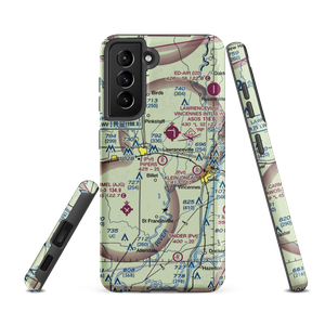 Piper's Landing Airport (IS34) VFR Sectional Samsung Phone Case