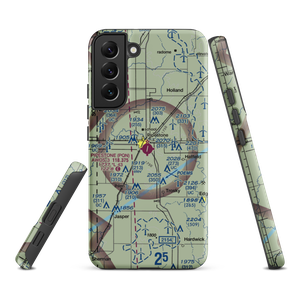 Pipestone Municipal Airport (PQN) VFR Sectional Samsung Phone Case