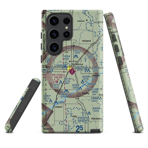 Pipestone Municipal Airport (PQN) VFR Sectional Samsung Phone Case