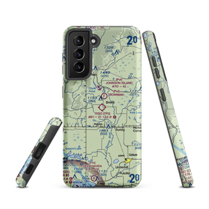 Piso Airport (7P5) VFR Sectional Samsung Phone Case