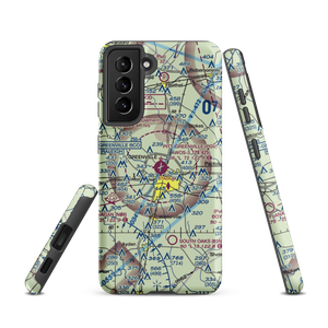 Pitt Greenville Airport (PGV) VFR Sectional Samsung Phone Case