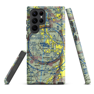 Pittsburgh International Airport (PIT) VFR Sectional Samsung Phone Case