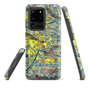 Pittsburgh-Monroeville Airport (15PA) VFR Sectional Samsung Phone Case