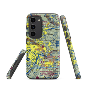 Pittsburgh-Monroeville Airport (4G0) VFR Sectional Samsung Phone Case